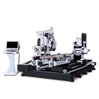 Máquina CNC para fechaduras e dobradiças